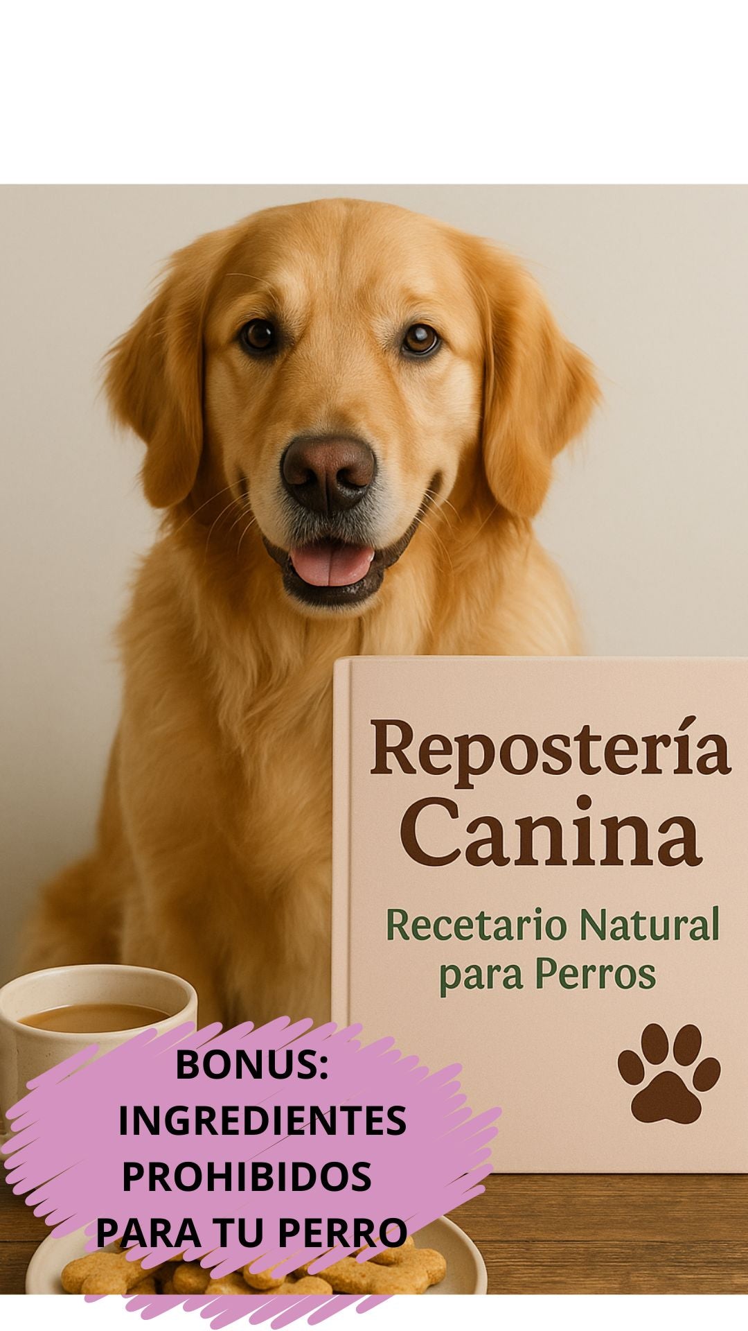 “📘 Recetario Natural para Consentir a tu Perro –Oferta por tiempo limitado